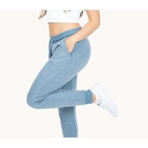 NWT Soft Serve Women's Blue Jogger Sweatpants Plus Size 16